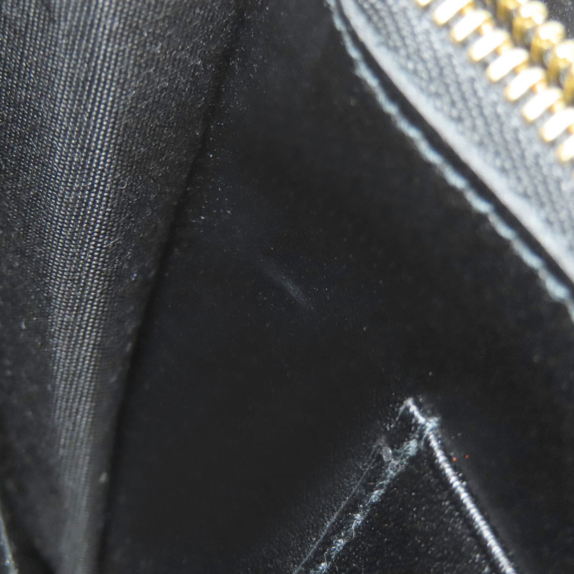 Salvatore Ferragamo Black Leather Long Wallet (Bi-Fold) (Pre-Owned)