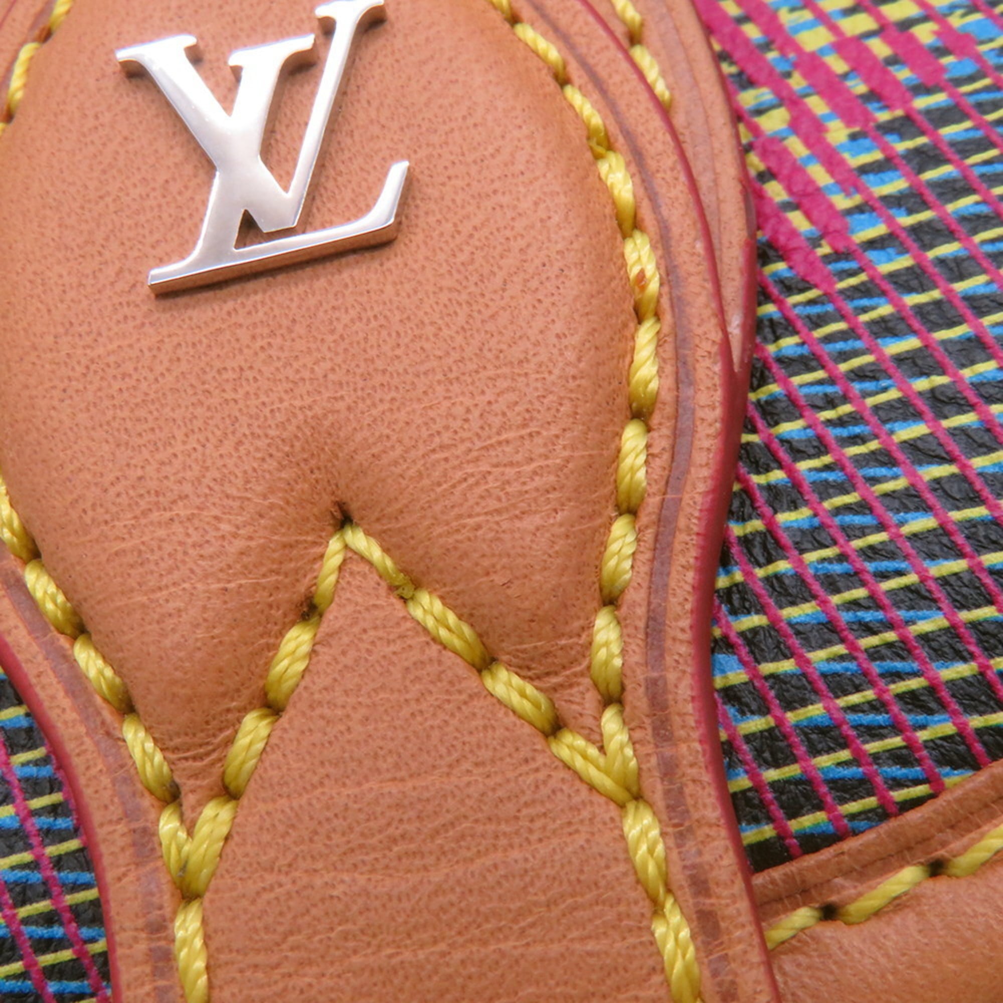 Louis Vuitton Monogram Multi-Color Pink Monogram Leather Shoulder Bag (Pre-Owned)