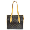 Louis Vuitton Brown Monogram Canvas Shoulder Bag (Pre-Owned)