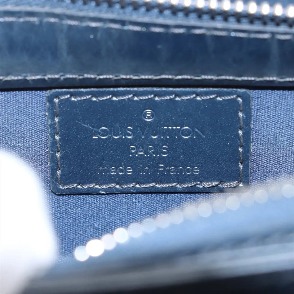 Louis Vuitton Blue Leather Shoulder Bag (Pre-Owned)