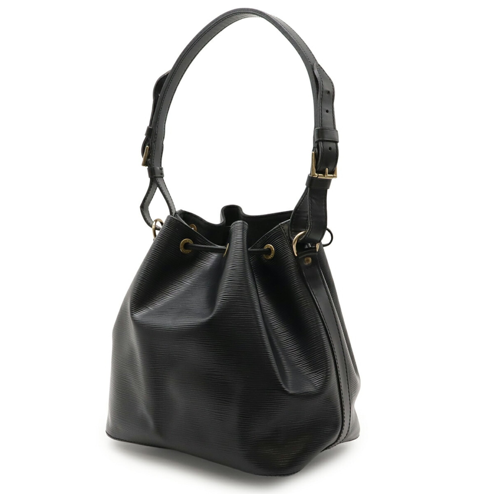 Louis Vuitton Epi Black Noir Epi Leather Shoulder Bag (Pre-Owned)