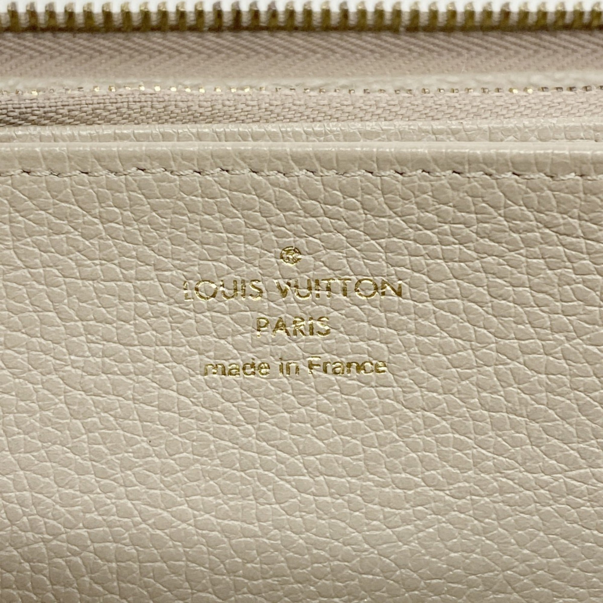 Louis Vuitton Cream Tourterelle Long Wallet (Bi-Fold) (Pre-Owned)