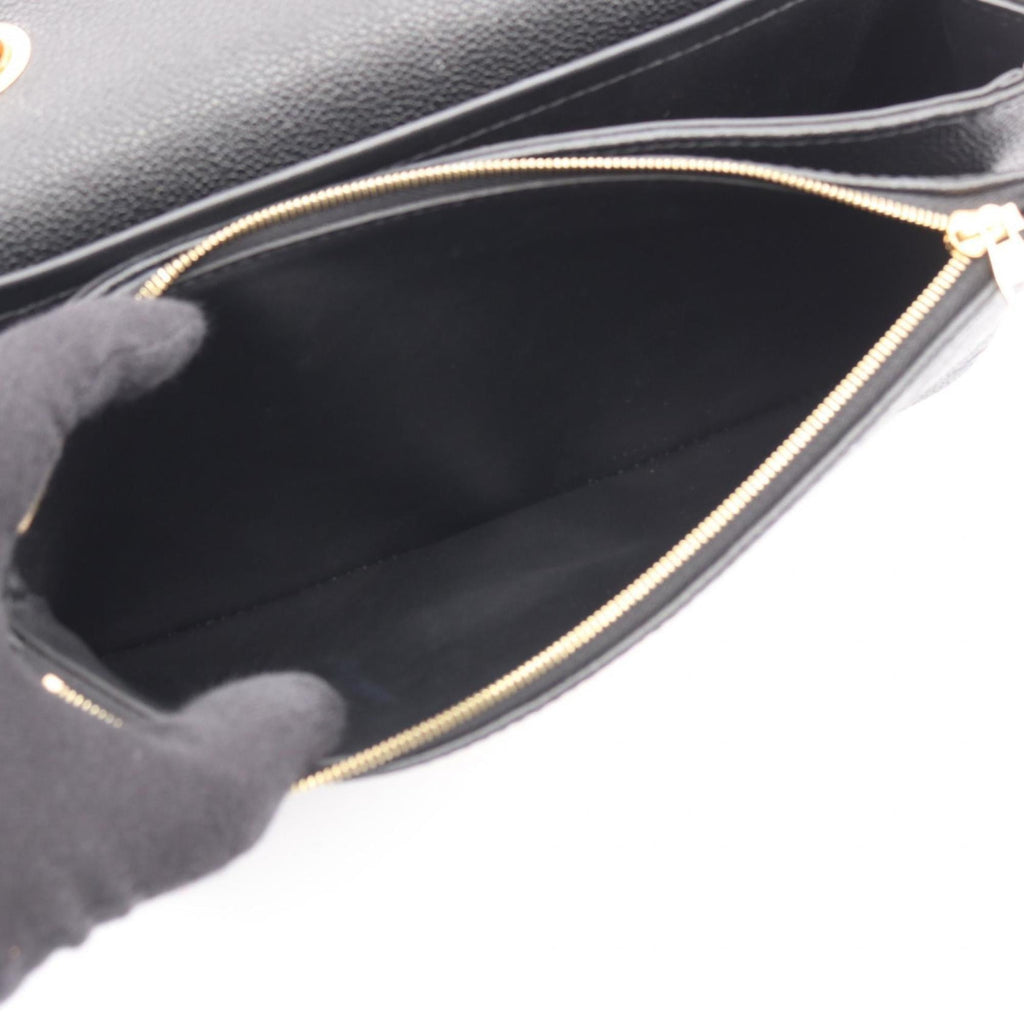 Louis Vuitton Black Noir Monogram Empreinte Shoulder Bag (Pre-Owned)