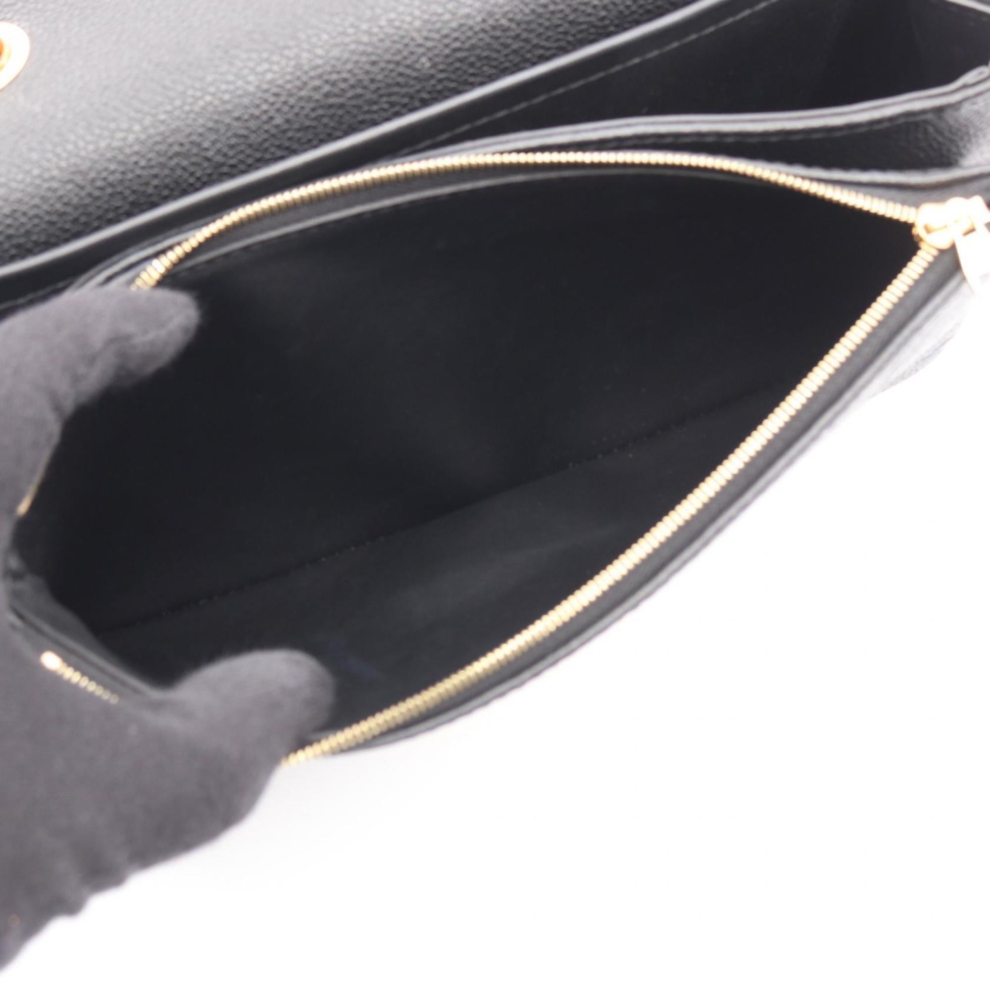 Louis Vuitton Black Noir Monogram Empreinte Shoulder Bag (Pre-Owned)