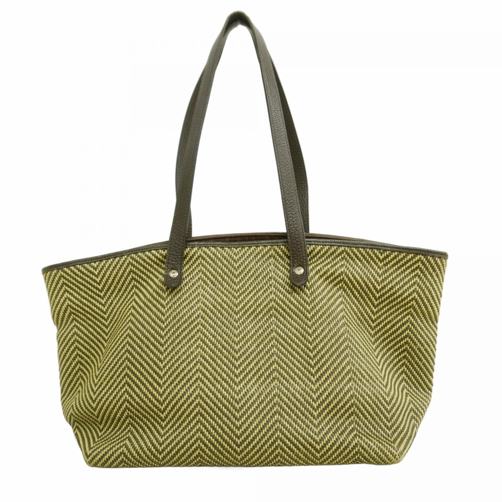 Hermes Beige Polyester Tote Bag (Pre-Owned)