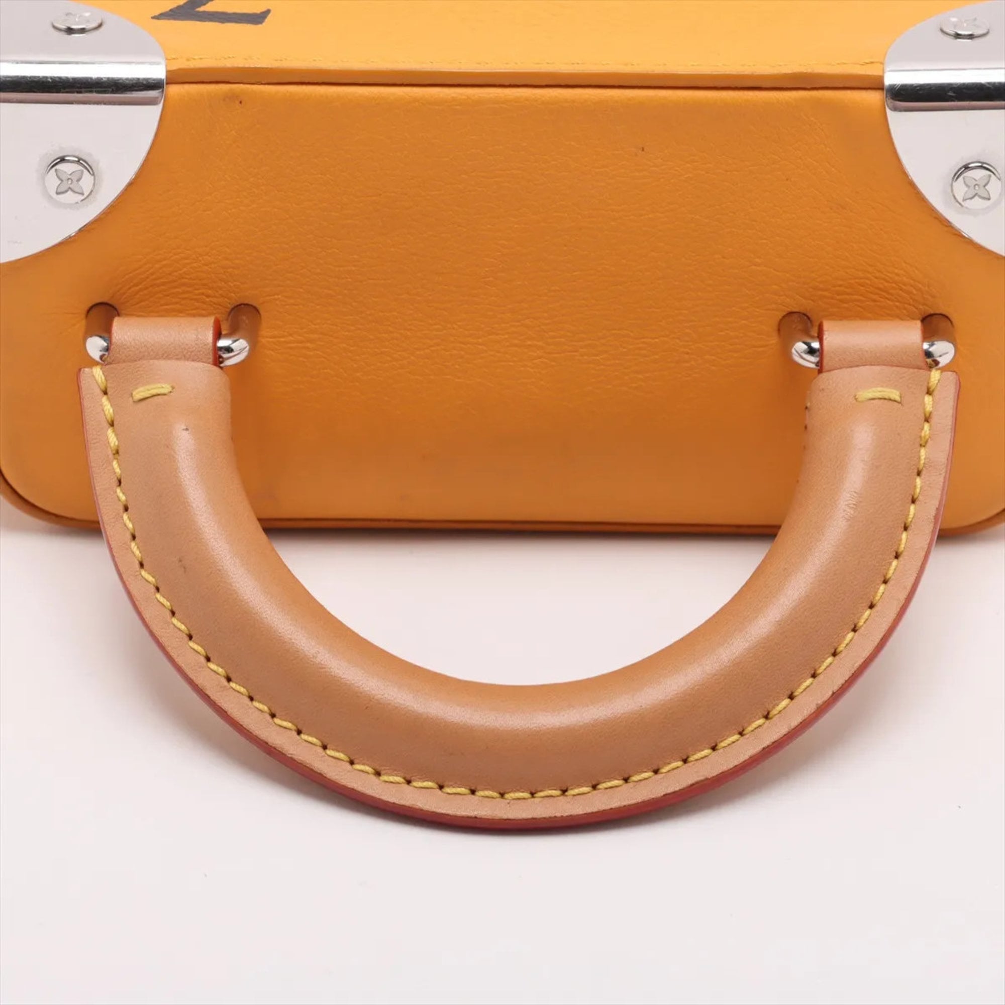Louis Vuitton Saffron Leather Shoulder Bag (Pre-Owned)