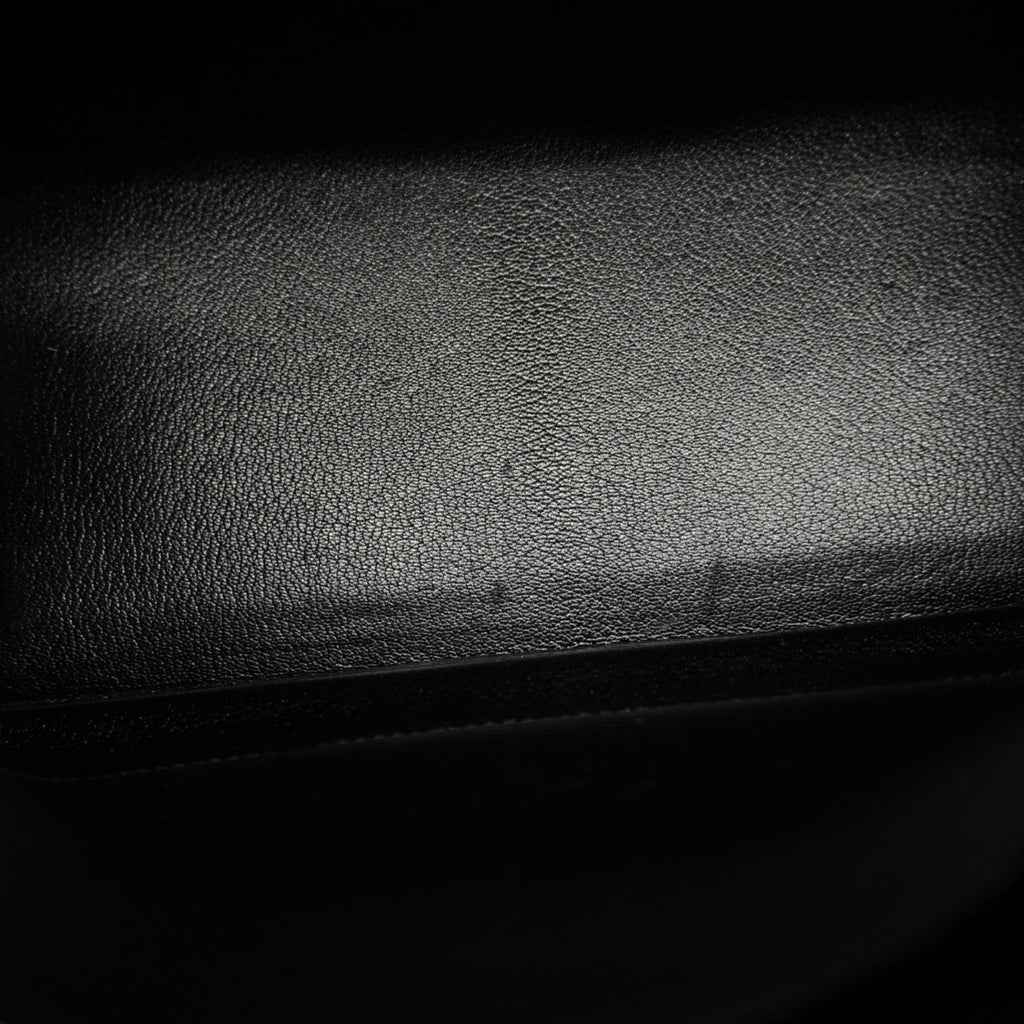Hermes Black Togo Leather Handbag (Pre-Owned)