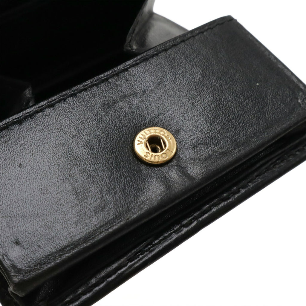 Louis Vuitton Epi Black Noir Epi Leather Coin Purse/Coin Case (Pre-Owned)
