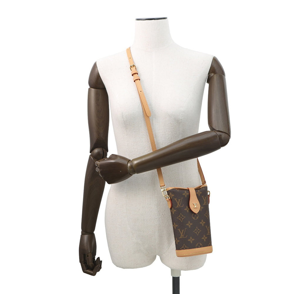 Louis Vuitton Monogram Brown Monogram Monogram Pouch Shoulder Bag (Pre-Owned)
