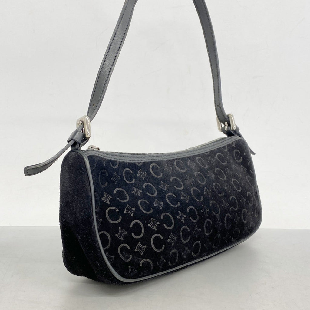 Celine Black Suede Handbag (Pre-Owned)