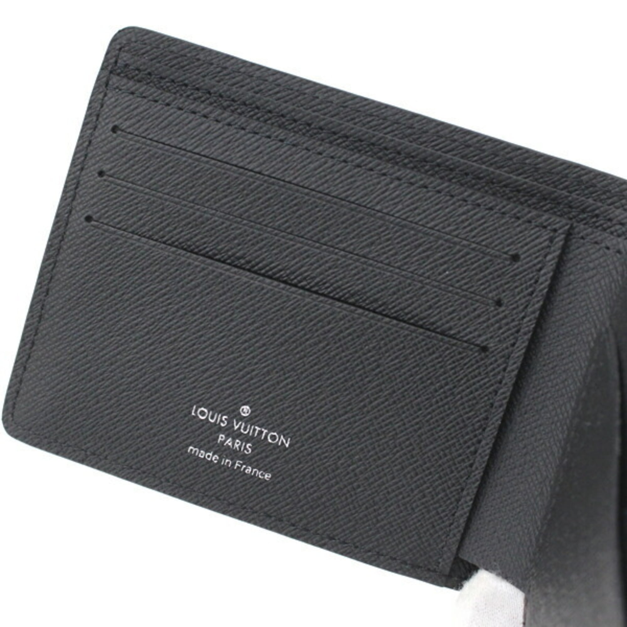 Louis Vuitton Black Epi Leather Wallet (Bi-Fold) (Pre-Owned)