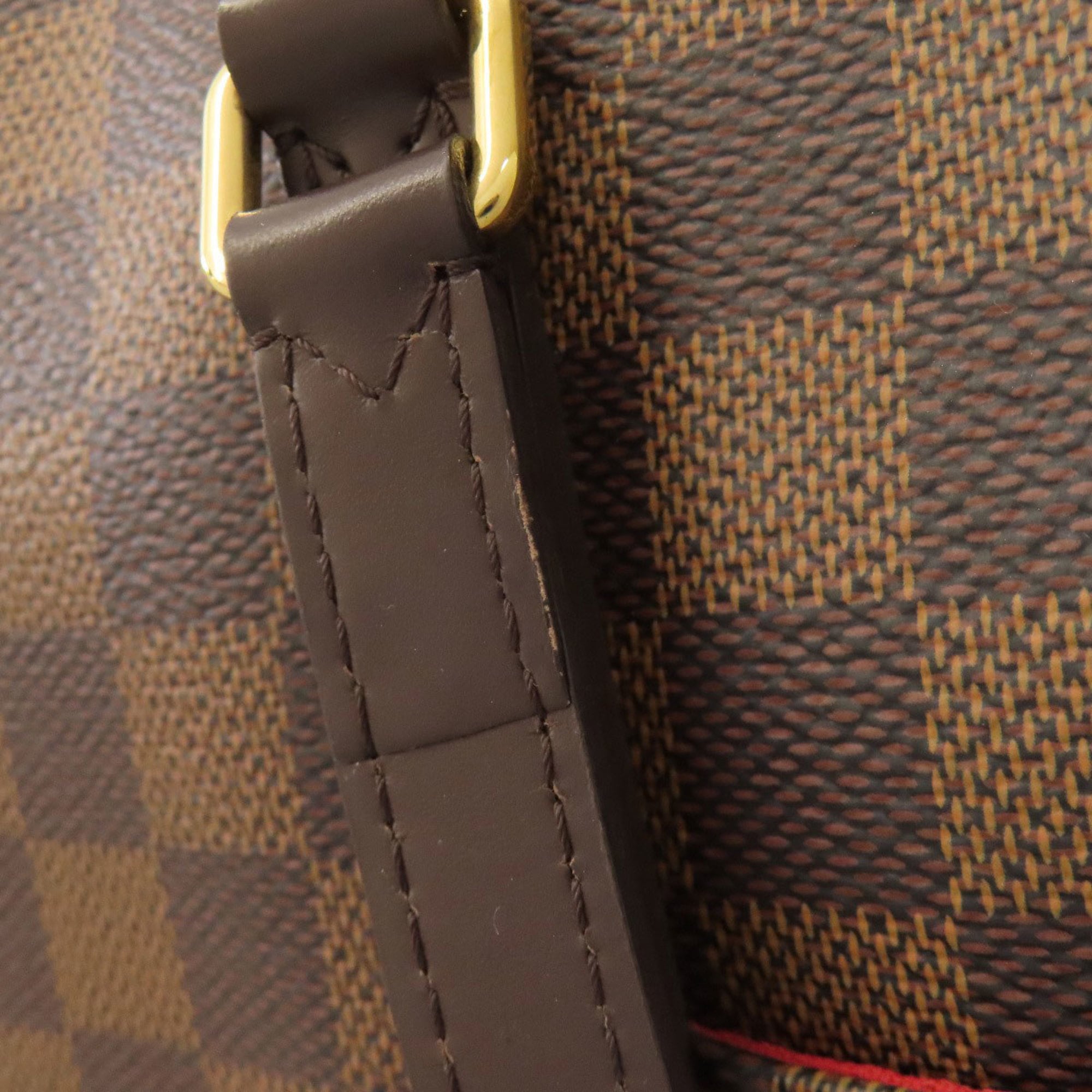 Louis Vuitton Damier Canvas Ebene Damier Canvas Tote Bag (Pre-Owned)