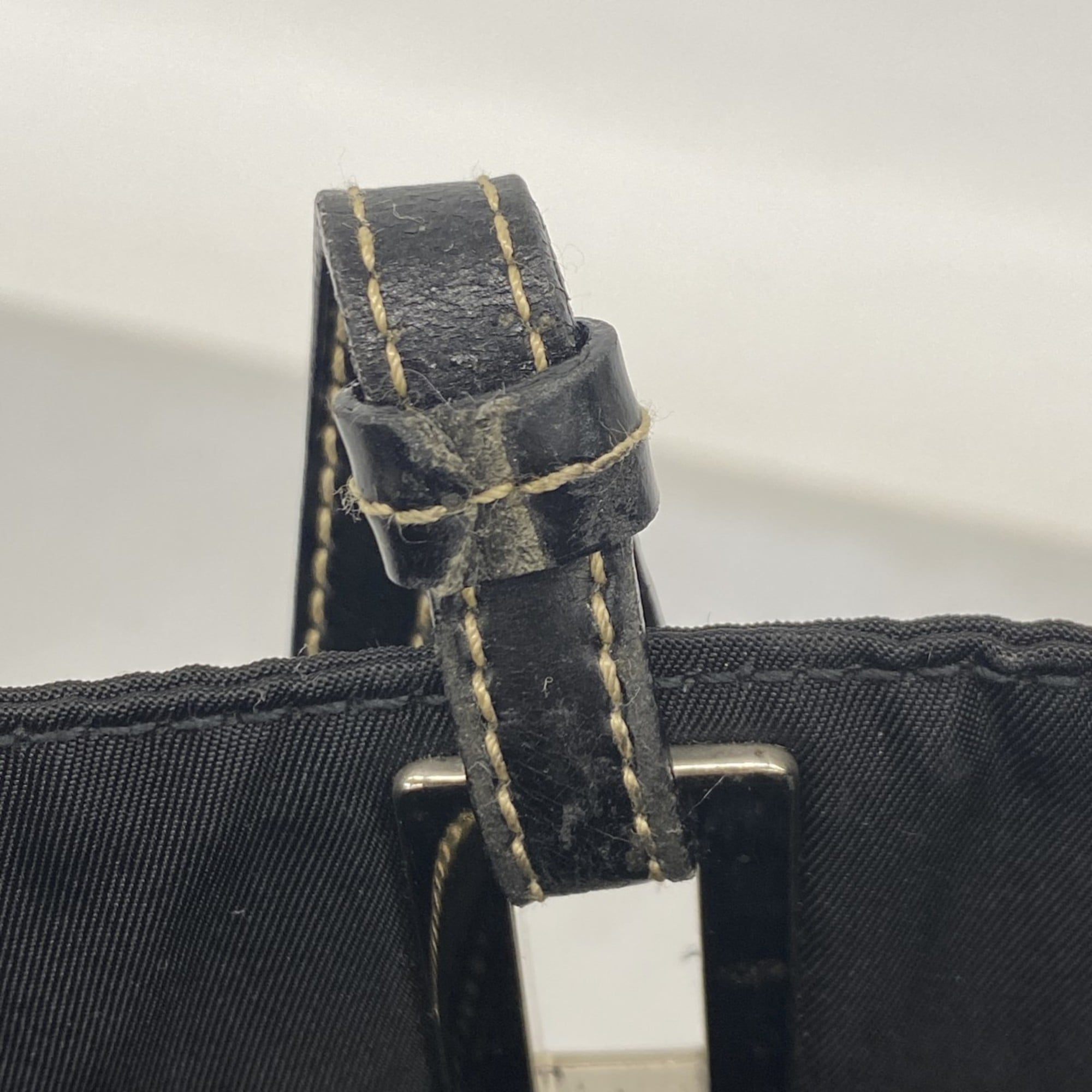 Prada Black Nylon Tote Bag (Pre-Owned)