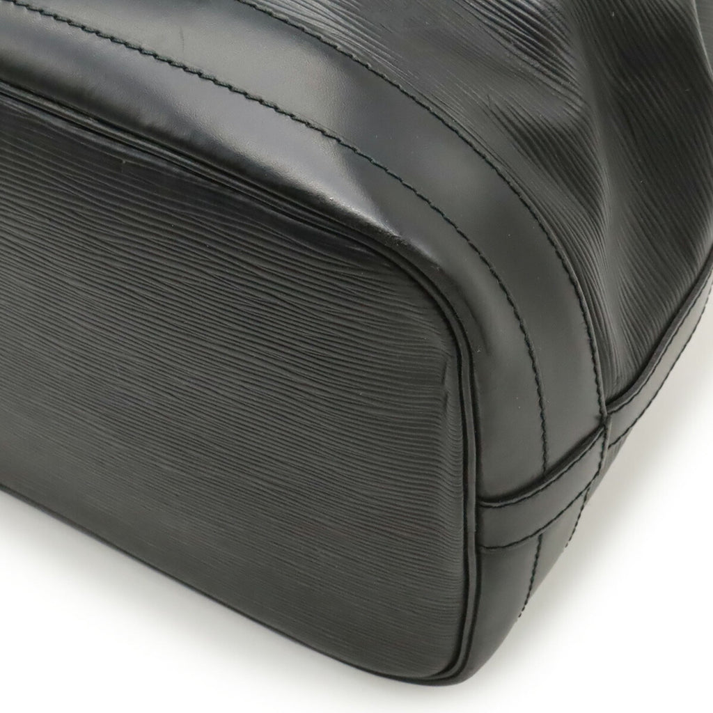 Louis Vuitton Black Noir Epi Leather Shoulder Bag (Pre-Owned)