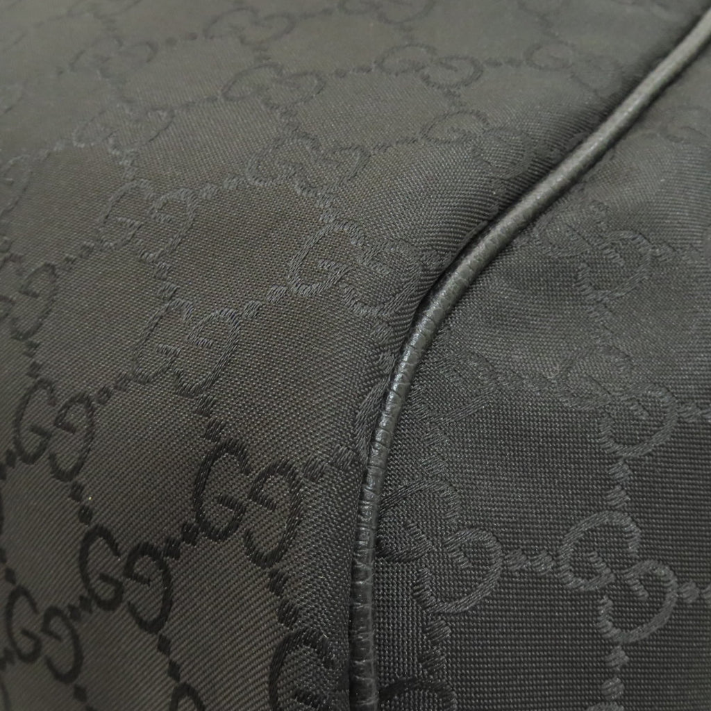Gucci Black Canvas Backpack (Pre-Owned)