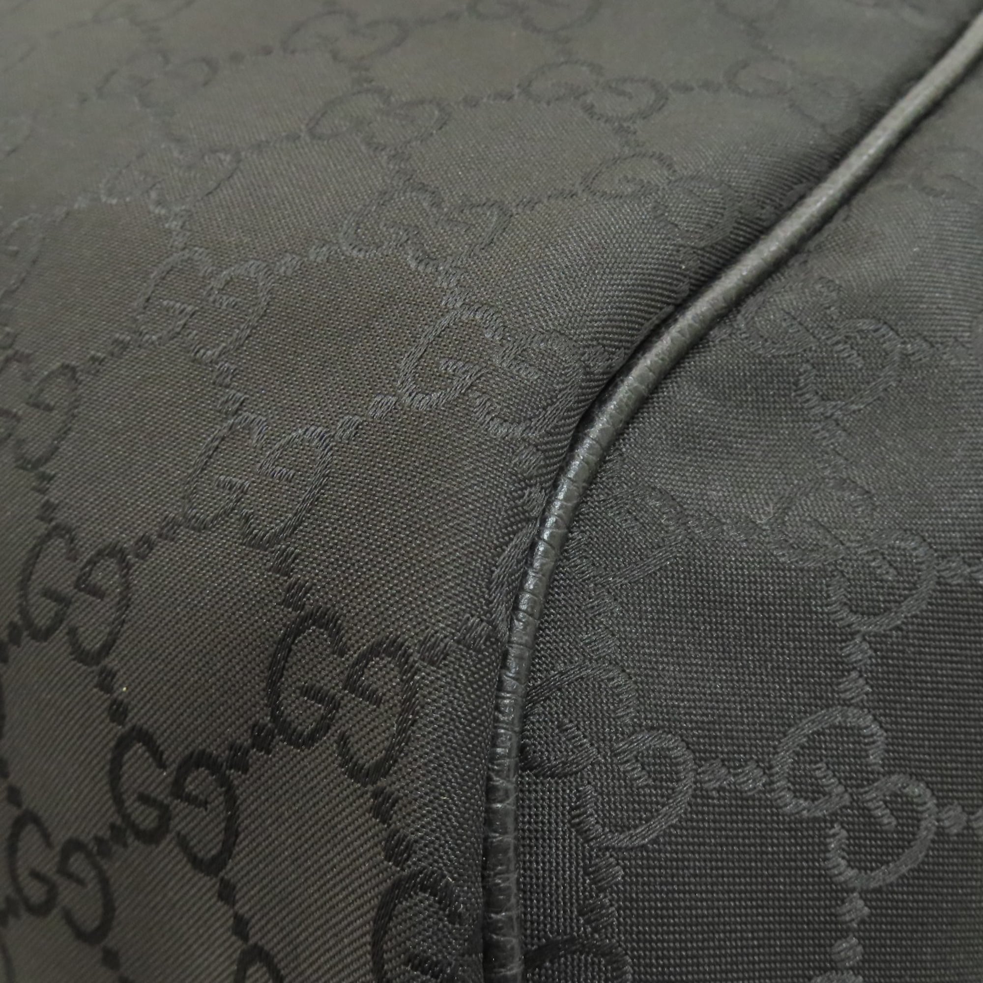 Gucci Black Canvas Backpack (Pre-Owned)