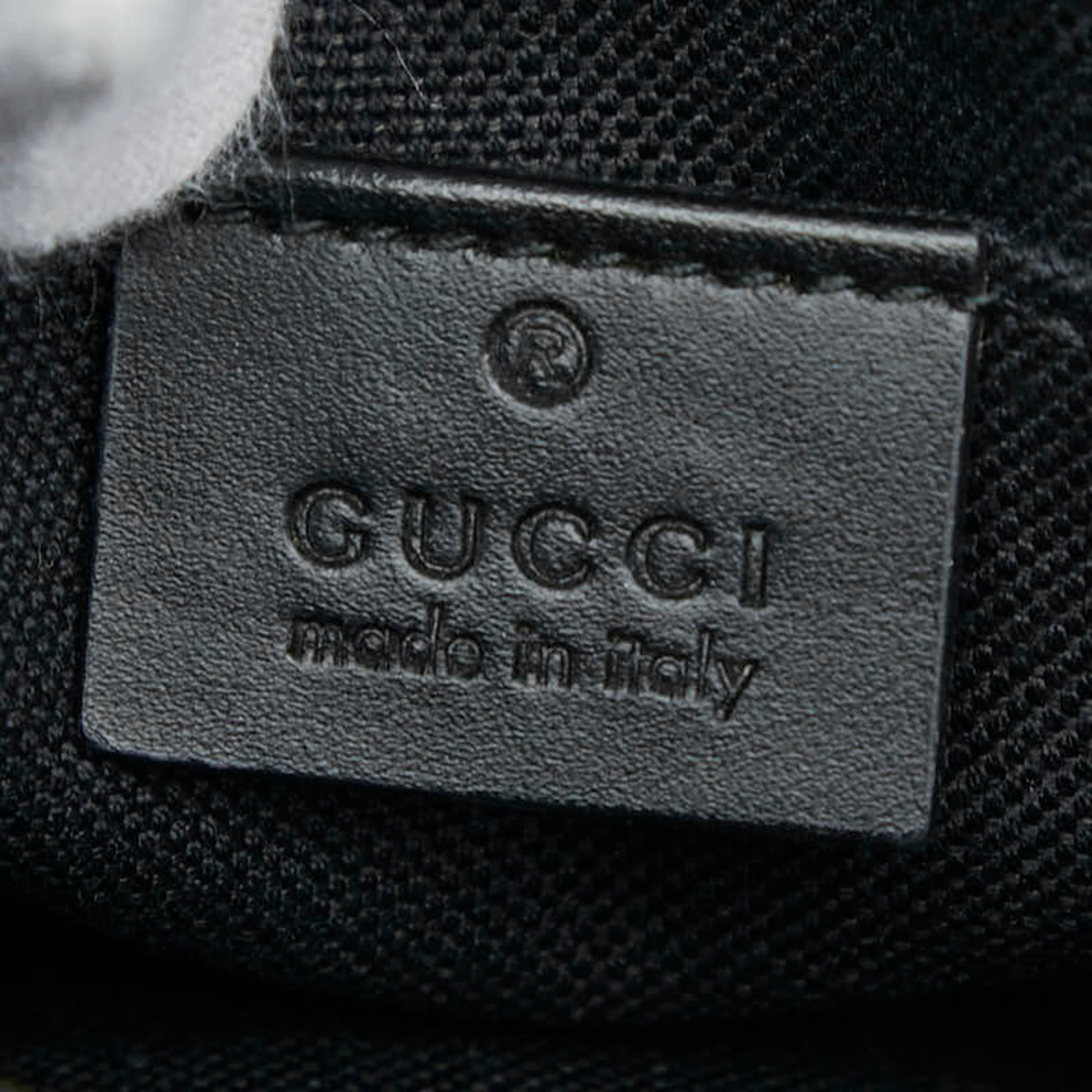 Gucci Black Multi-Color Pvc Leather Clutch Bag (Pre-Owned)