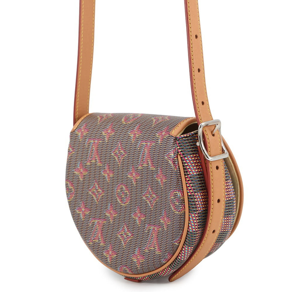 Louis Vuitton Monogram Multi-Color Pink Monogram Leather Shoulder Bag (Pre-Owned)