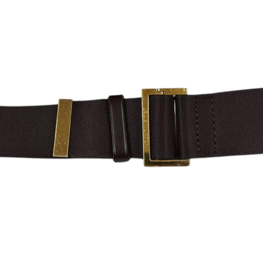 Louis Vuitton Damier Brown Damier Canvas Fanny Pack Shoulder Bag Sling Bag (Pre-Owned)