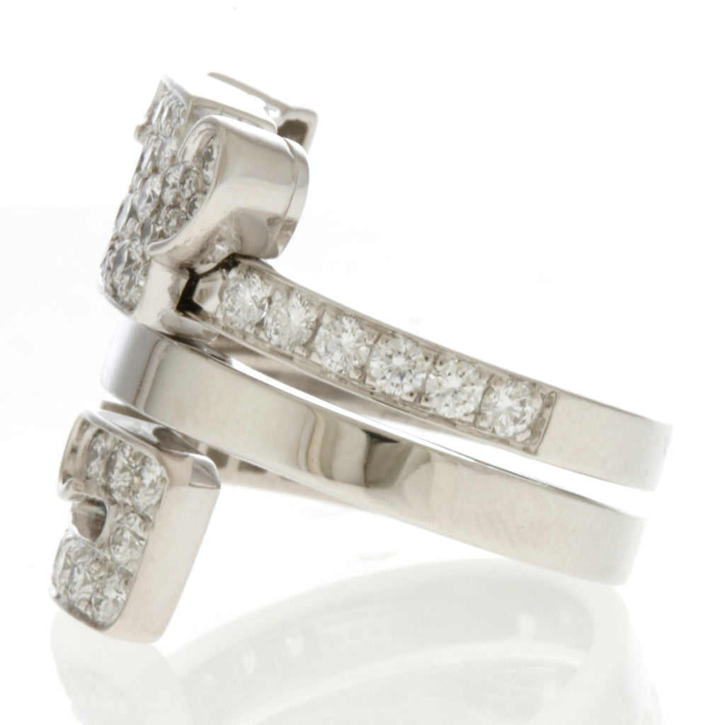Cartier Silver White Gold (18K) Band Ring (Pre-Owned)