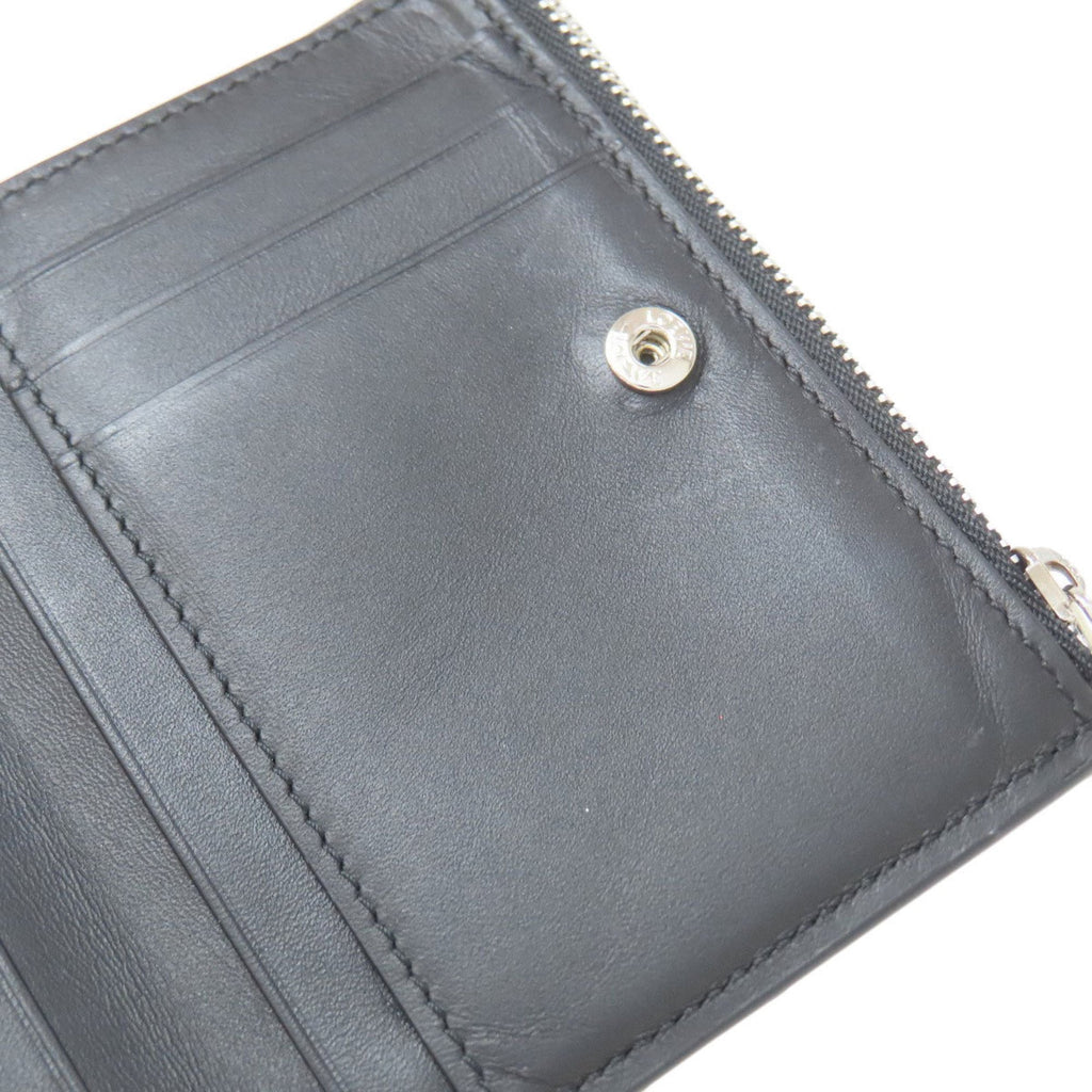 Loewe Black Navy Leather Wallet (Bi-Fold) (Pre-Owned)
