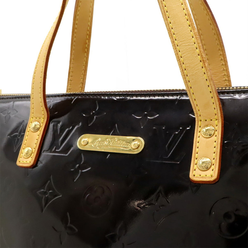 Louis Vuitton Amarante Brown Monogram Vernis Leather Handbag Tote Bag (Pre-Owned)