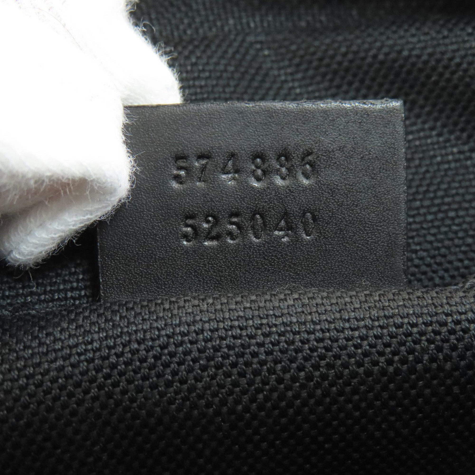 Gucci Black Pvc Shoulder Bag (Pre-Owned)