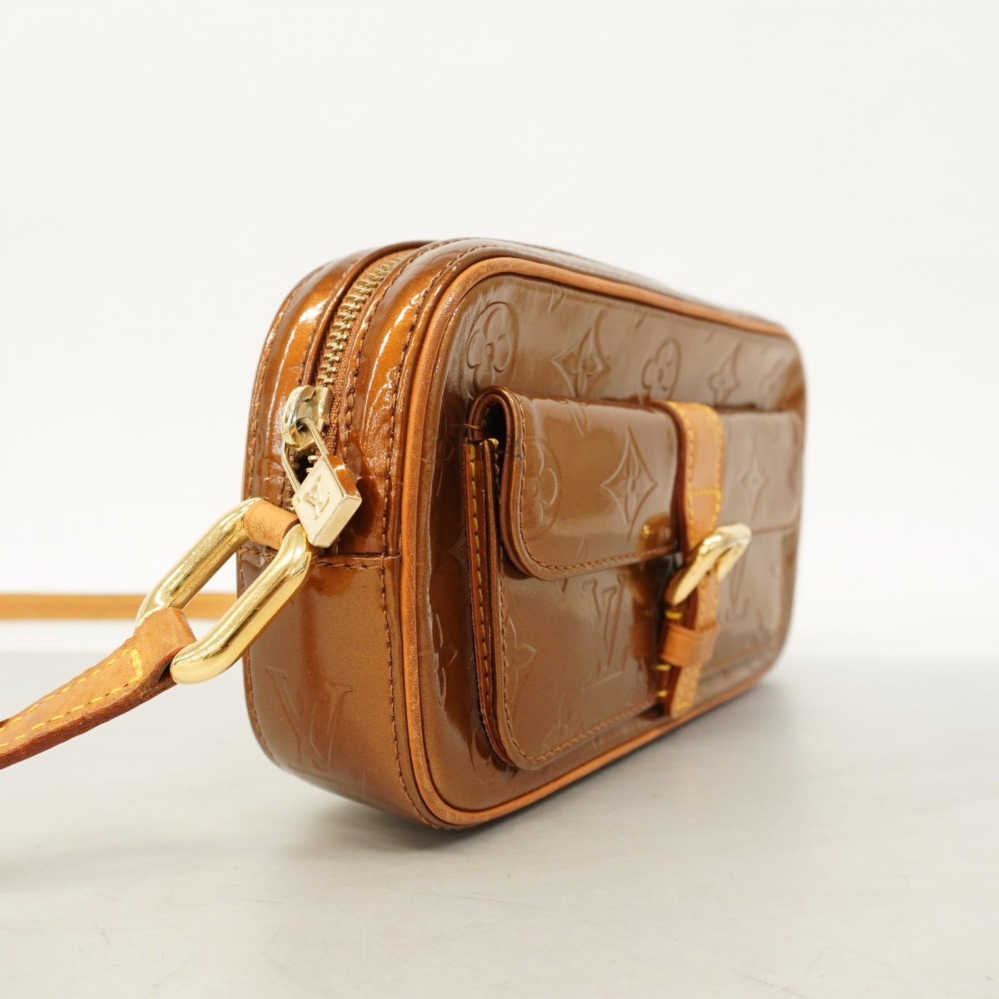 Louis Vuitton Bronze Shoulder Bag (Pre-Owned)
