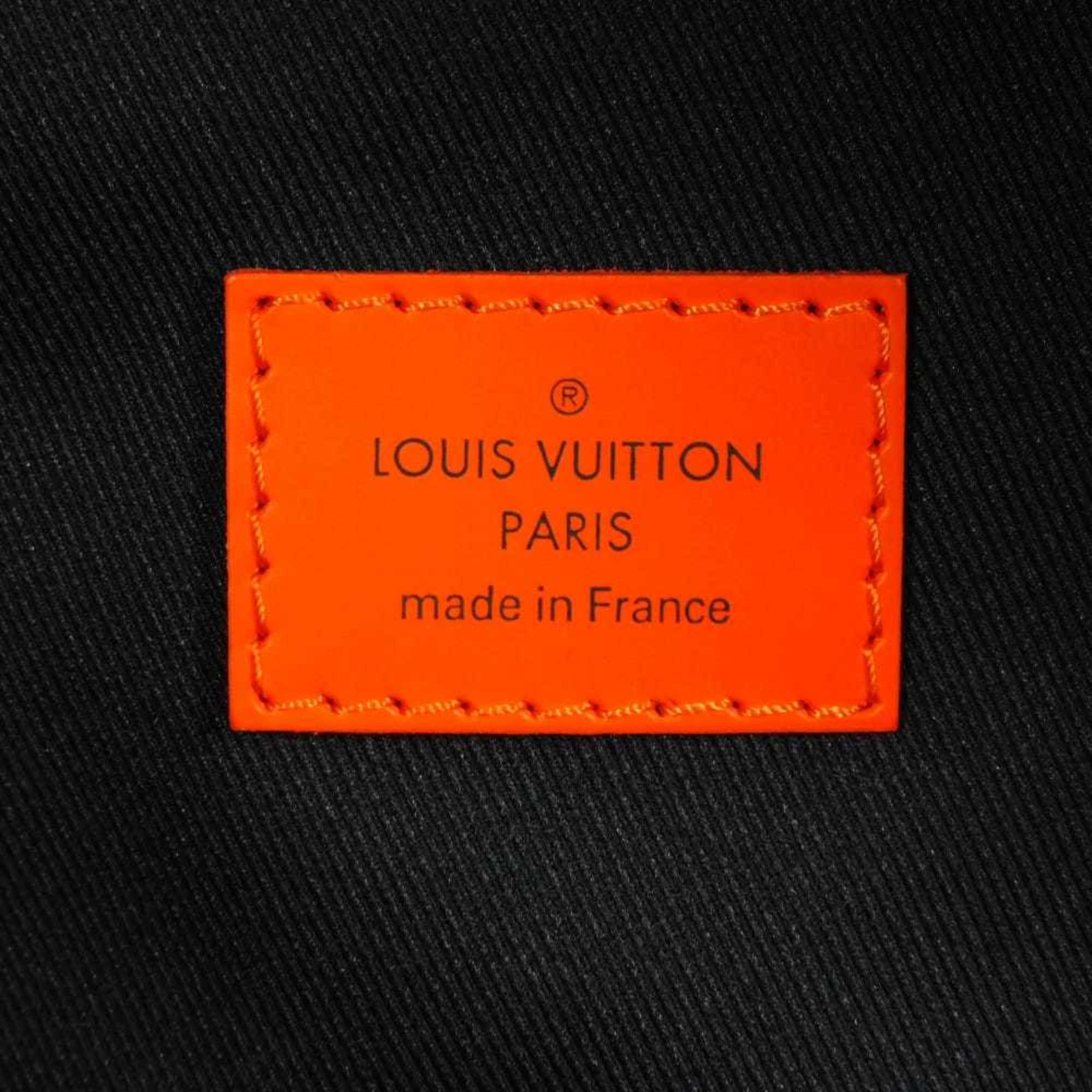 Louis Vuitton Damier Cobalt Navy Orange Damier Canvas Backpack (Pre-Owned)