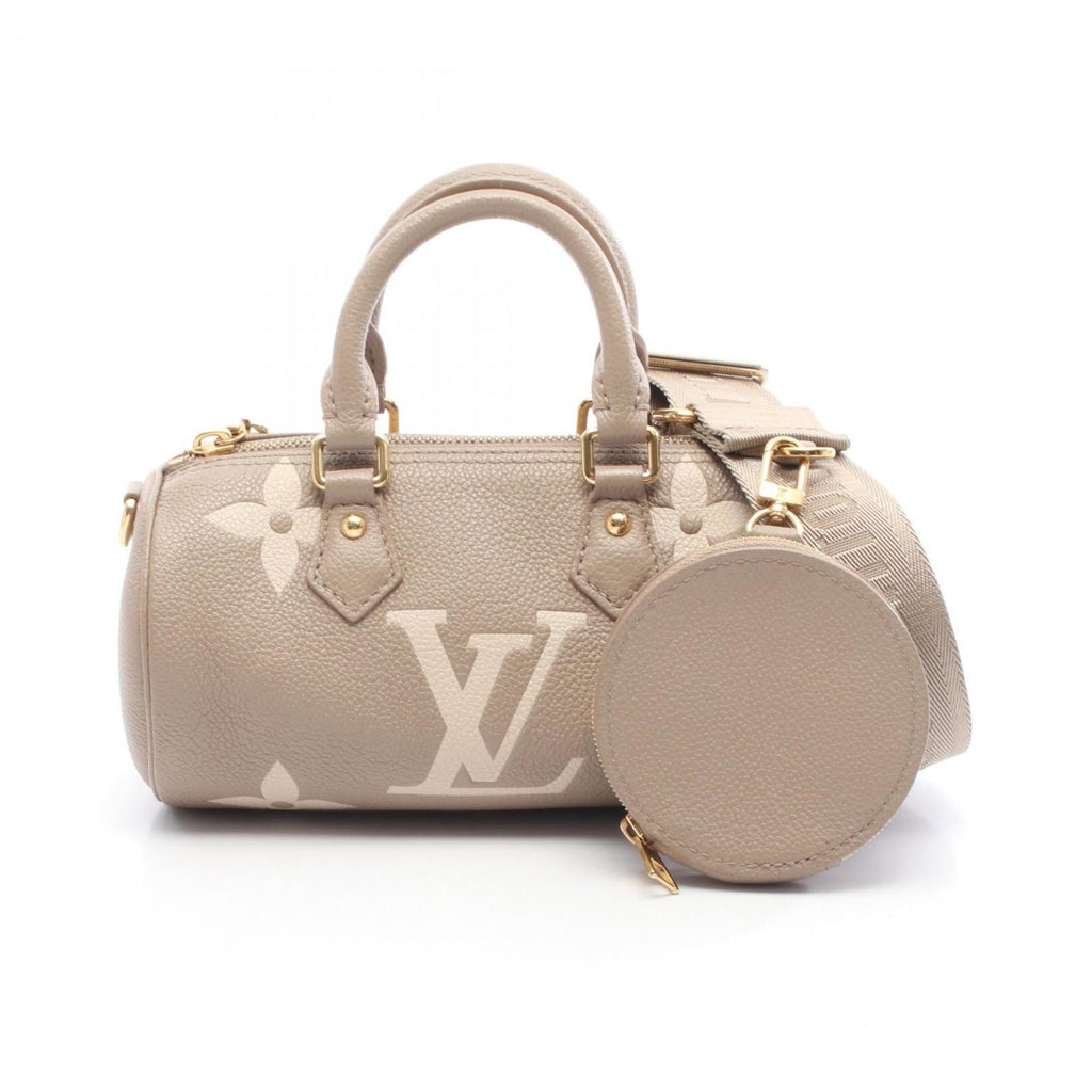 Louis Vuitton Beige Tourterelle Monogram Empreinte Handbag (Pre-Owned)