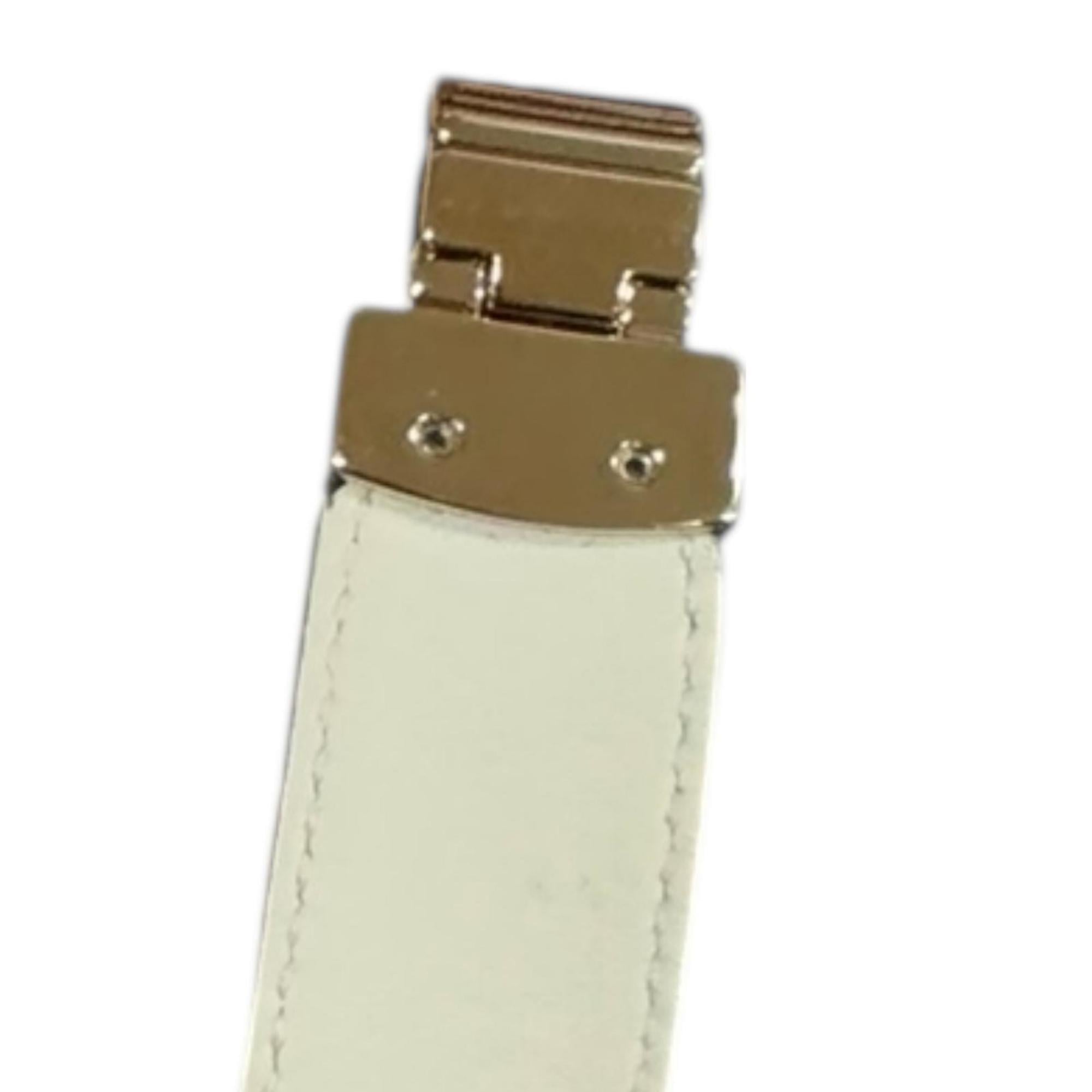 Gucci White Leather Shoulder Bag (Pre-Owned)