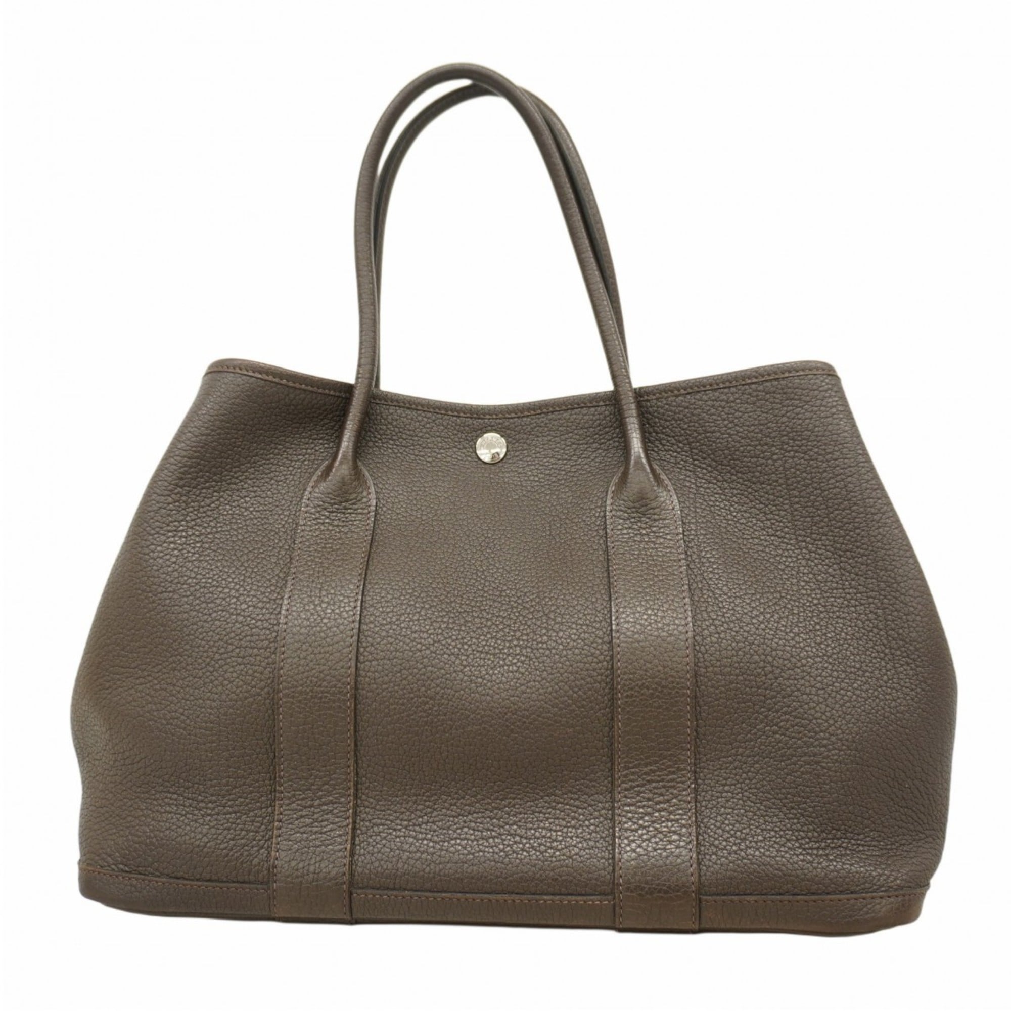 Hermes Silver Negonda Leather Tote Bag (Pre-Owned)