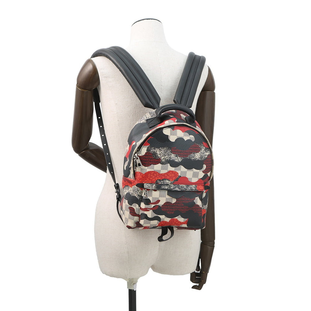 Louis Vuitton Damier Azur Multi-Color Noir Damier Azur Backpack (Pre-Owned)