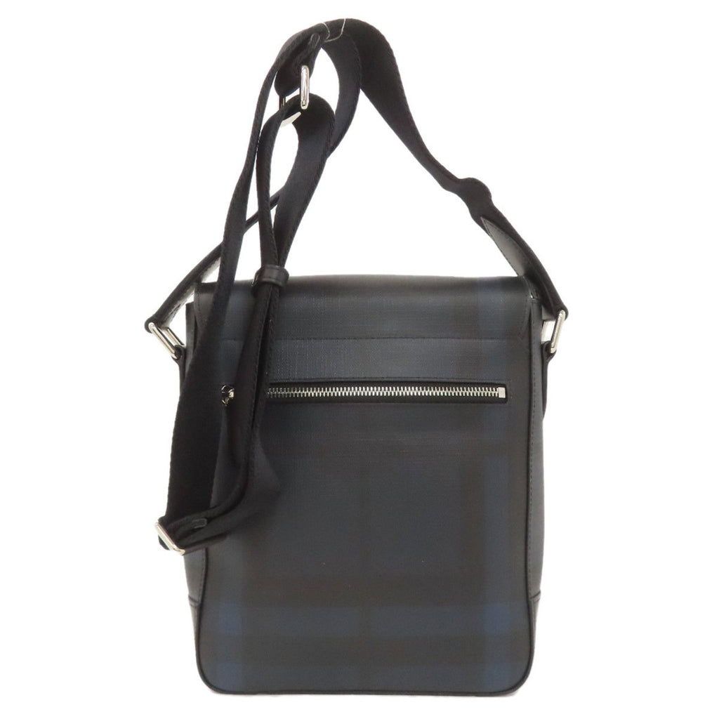 Burberry Black Blue Pvc Shoulder Bag (Pre-Owned)