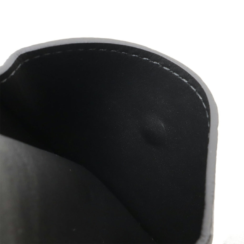 Louis Vuitton Black Leather Clutch Bag Shoulder Bag (Pre-Owned)