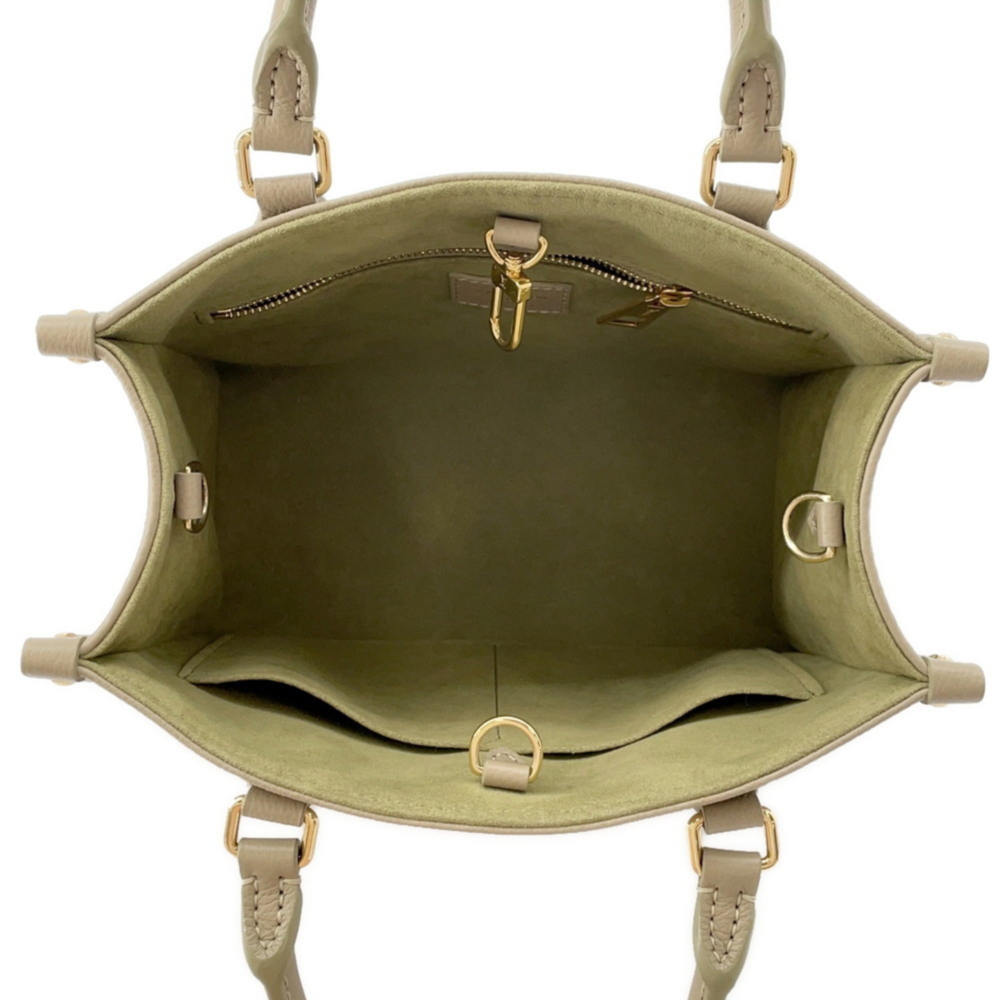 Louis Vuitton Monogram Empreinte Khaki Monogram Empreinte Handbag (Pre-Owned)
