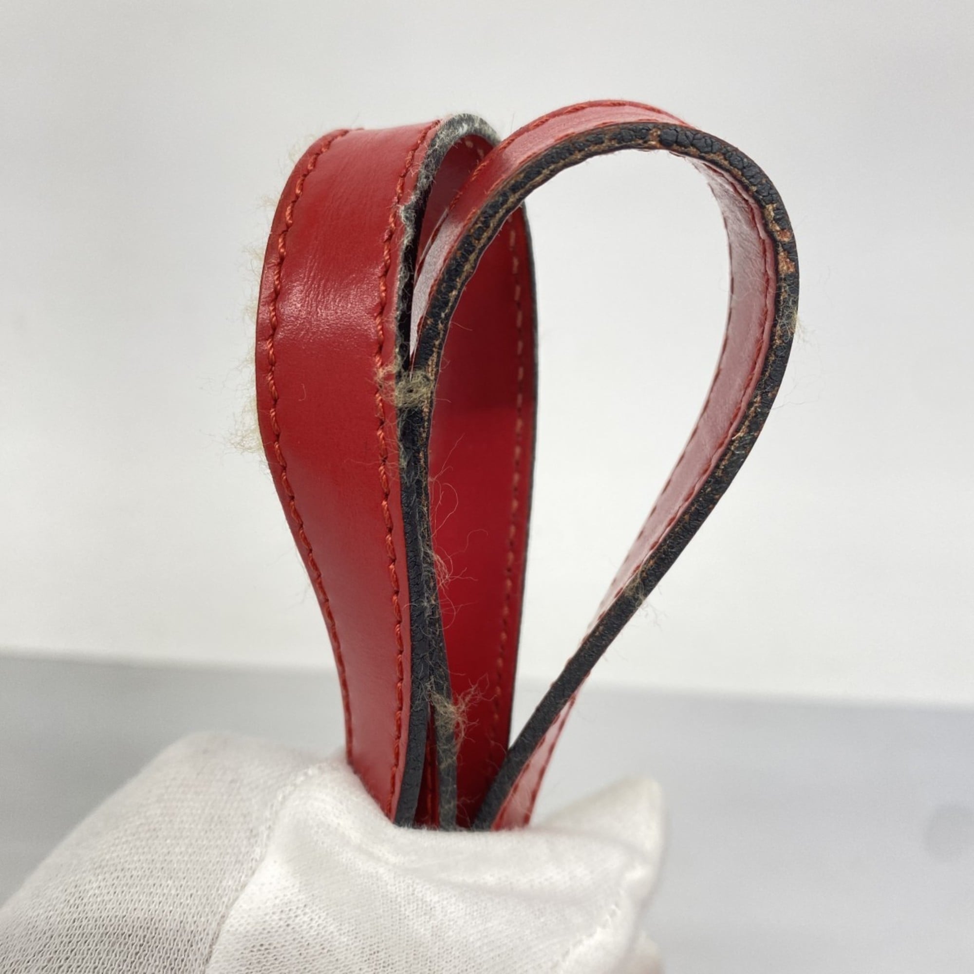 Louis Vuitton Castilian Red Handbag (Pre-Owned)
