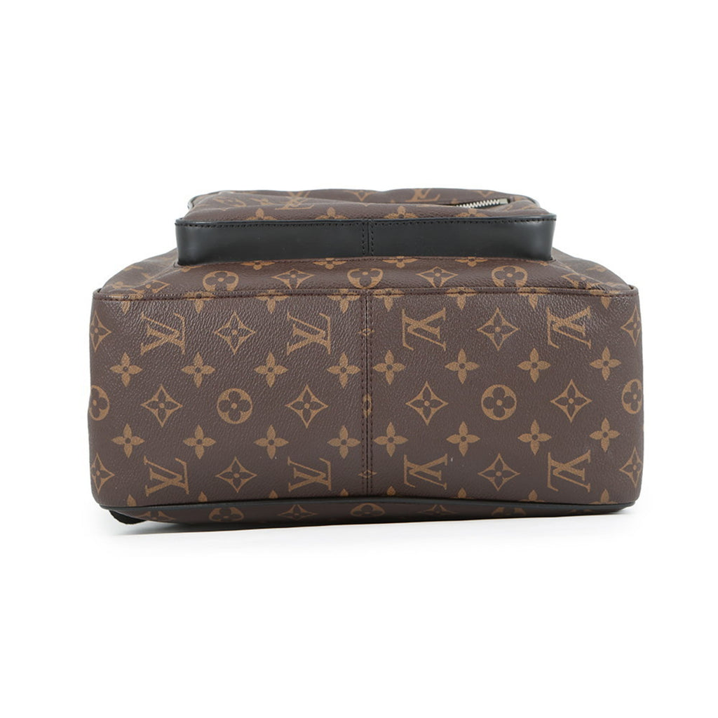 Louis Vuitton Monogram Macassar Black Brown Monogram Macassar Noir Backpack (Pre-Owned)