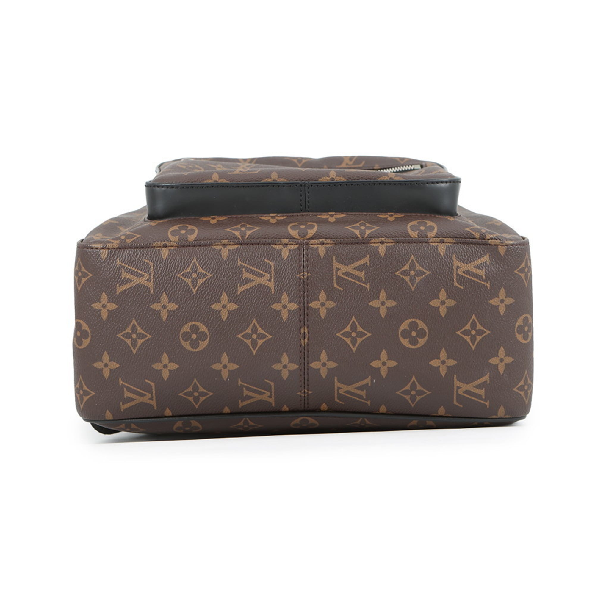Louis Vuitton Monogram Macassar Black Brown Monogram Macassar Noir Backpack (Pre-Owned)