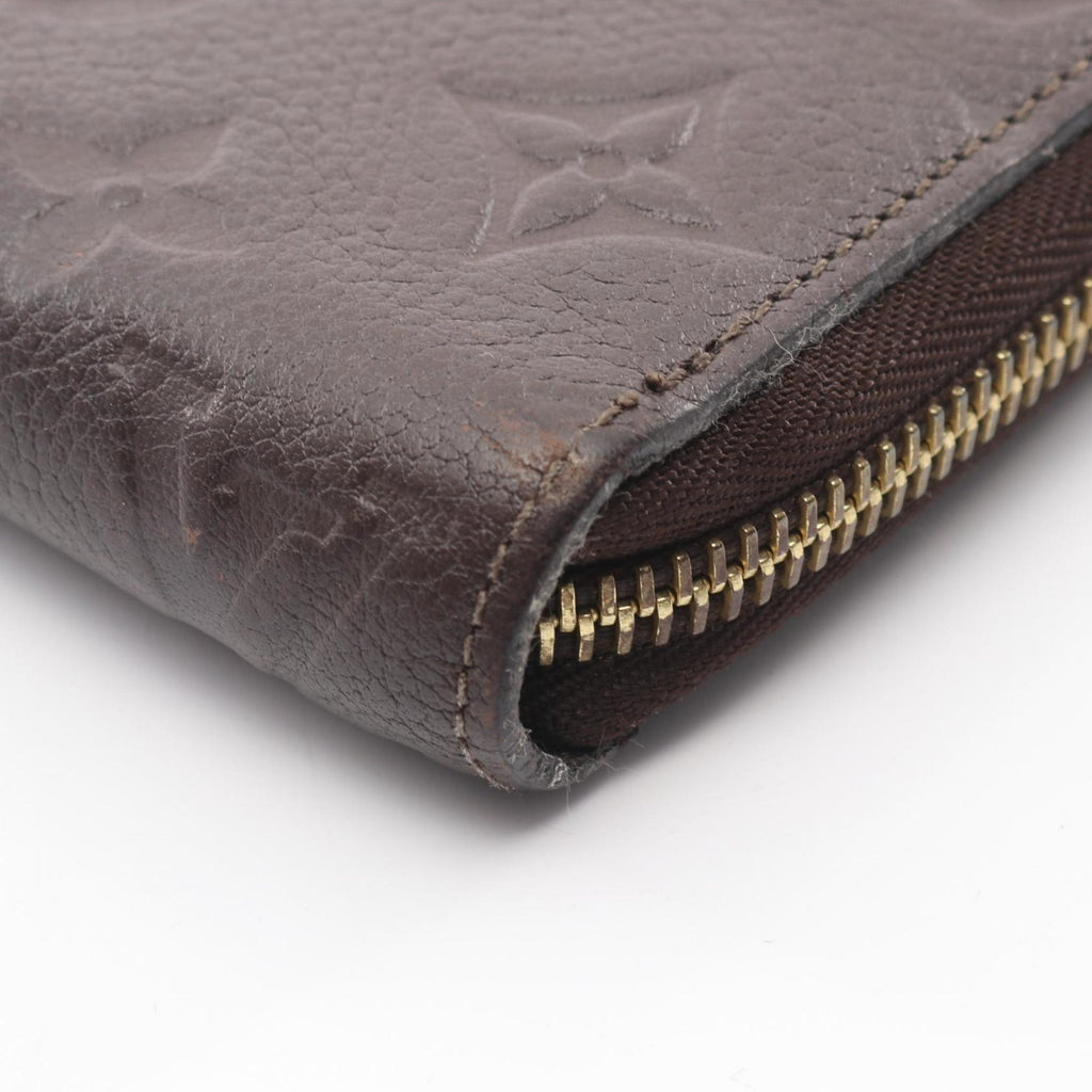 Louis Vuitton Brown Earth Monogram Empreinte Long Wallet (Bi-Fold) (Pre-Owned)