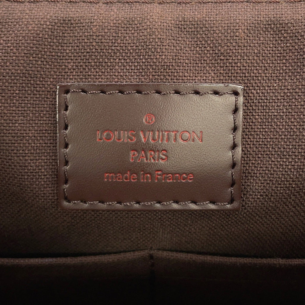 Louis Vuitton Damier Brown Damier Canvas Ebene Shoulder Bag (Pre-Owned)