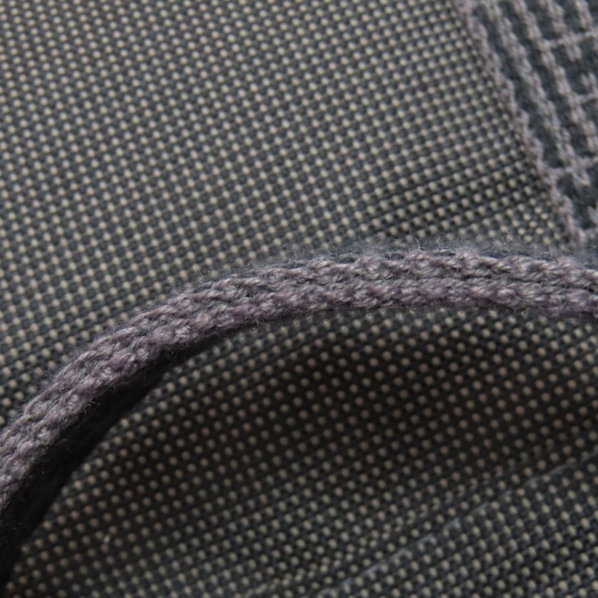 Hermes Gray Canvas Backpack (Pre-Owned)