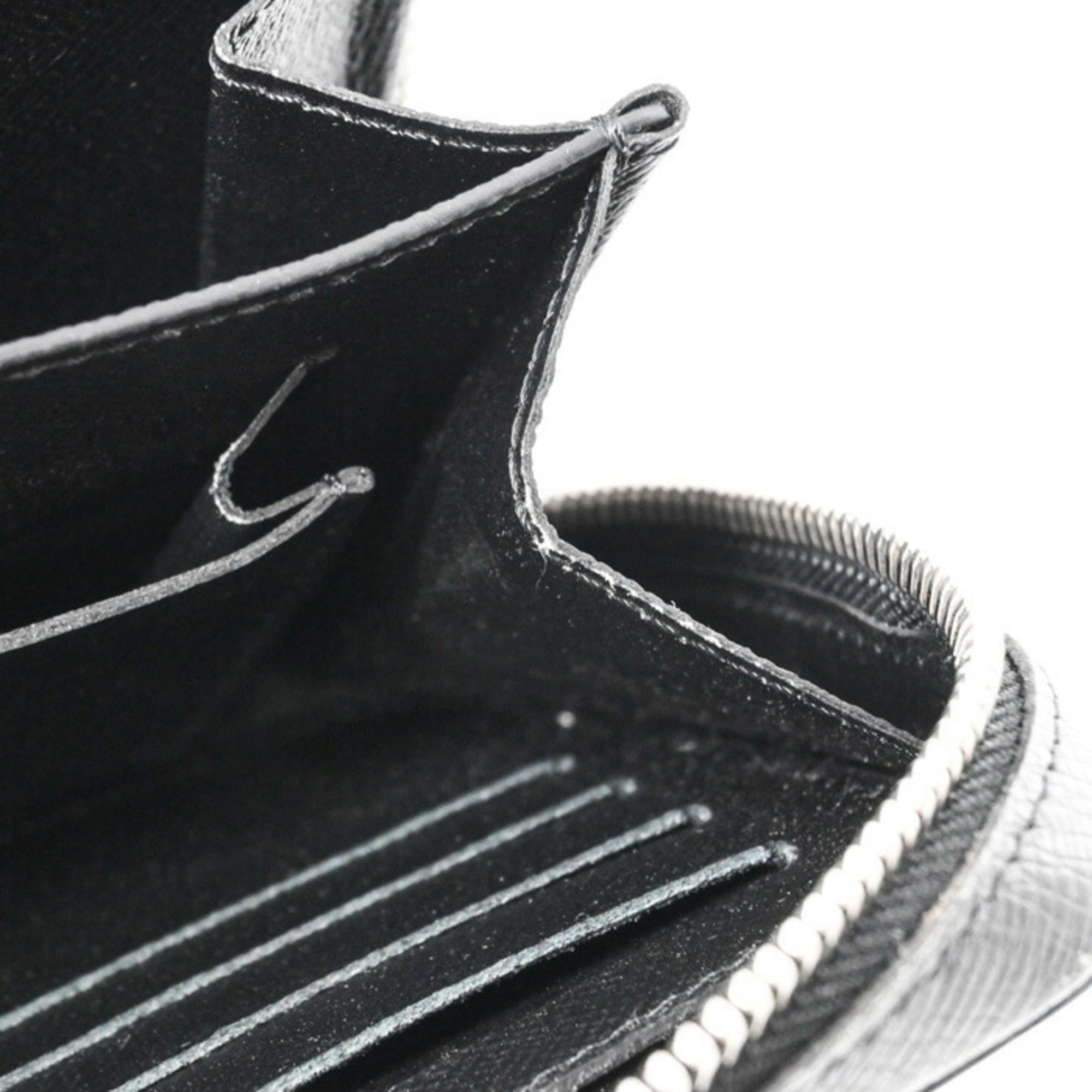 Louis Vuitton Black Monogram Eclipse Taiga Leather Long Wallet (Bi-Fold) (Pre-Owned)