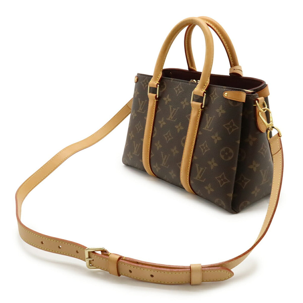 Louis Vuitton Monogram Brown Monogram Leather Handbag Shoulder Bag (Pre-Owned)