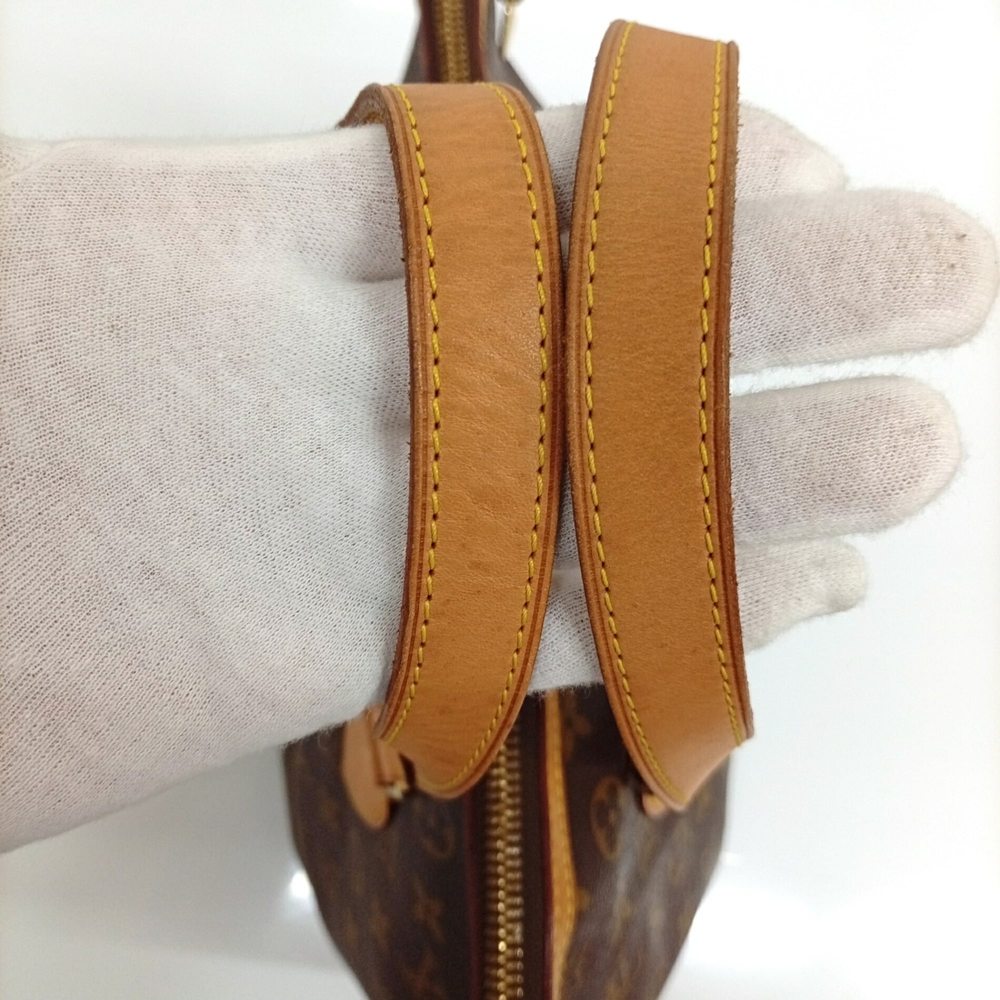 Louis Vuitton Brown Monogram Handbag Shoulder Bag (Pre-Owned)
