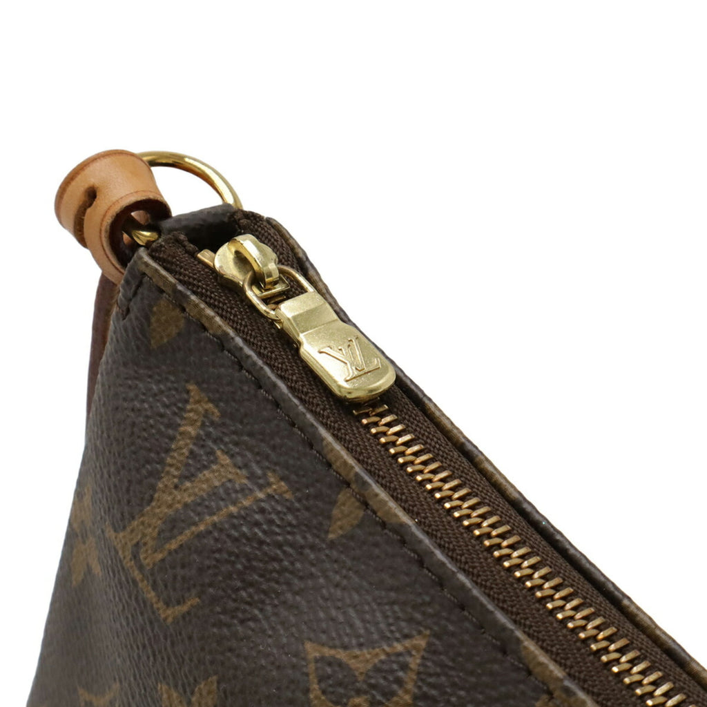 Louis Vuitton Brown Monogram Handbag Pochette Pouch (Pre-Owned)