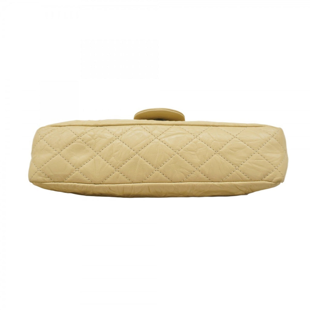 Chanel Beige Leather Shoulder Bag (Pre-Owned)