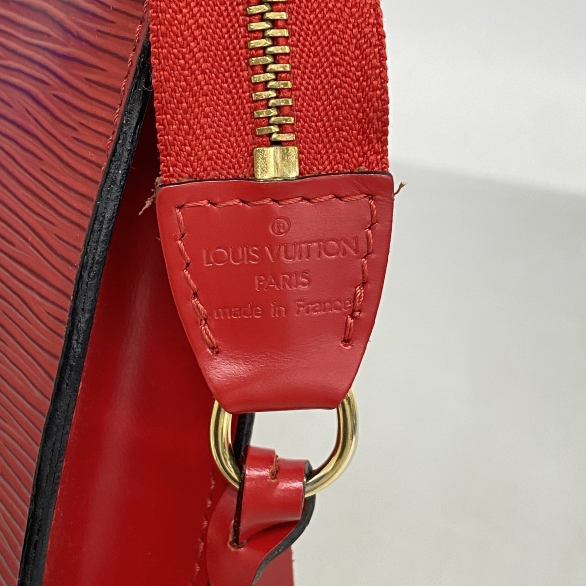 Louis Vuitton Castilian Red Pouch (Pre-Owned)