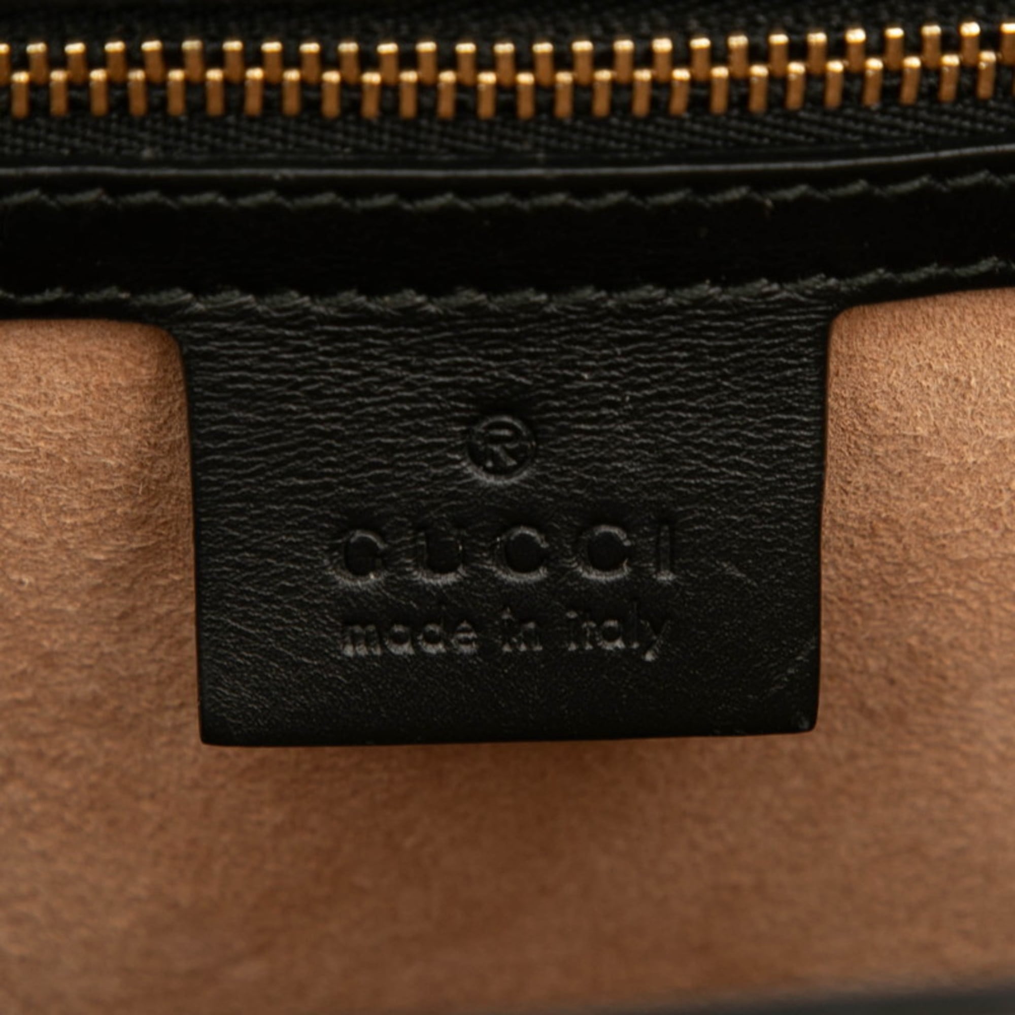 Gucci Black Leather Shoulder Bag (Pre-Owned)