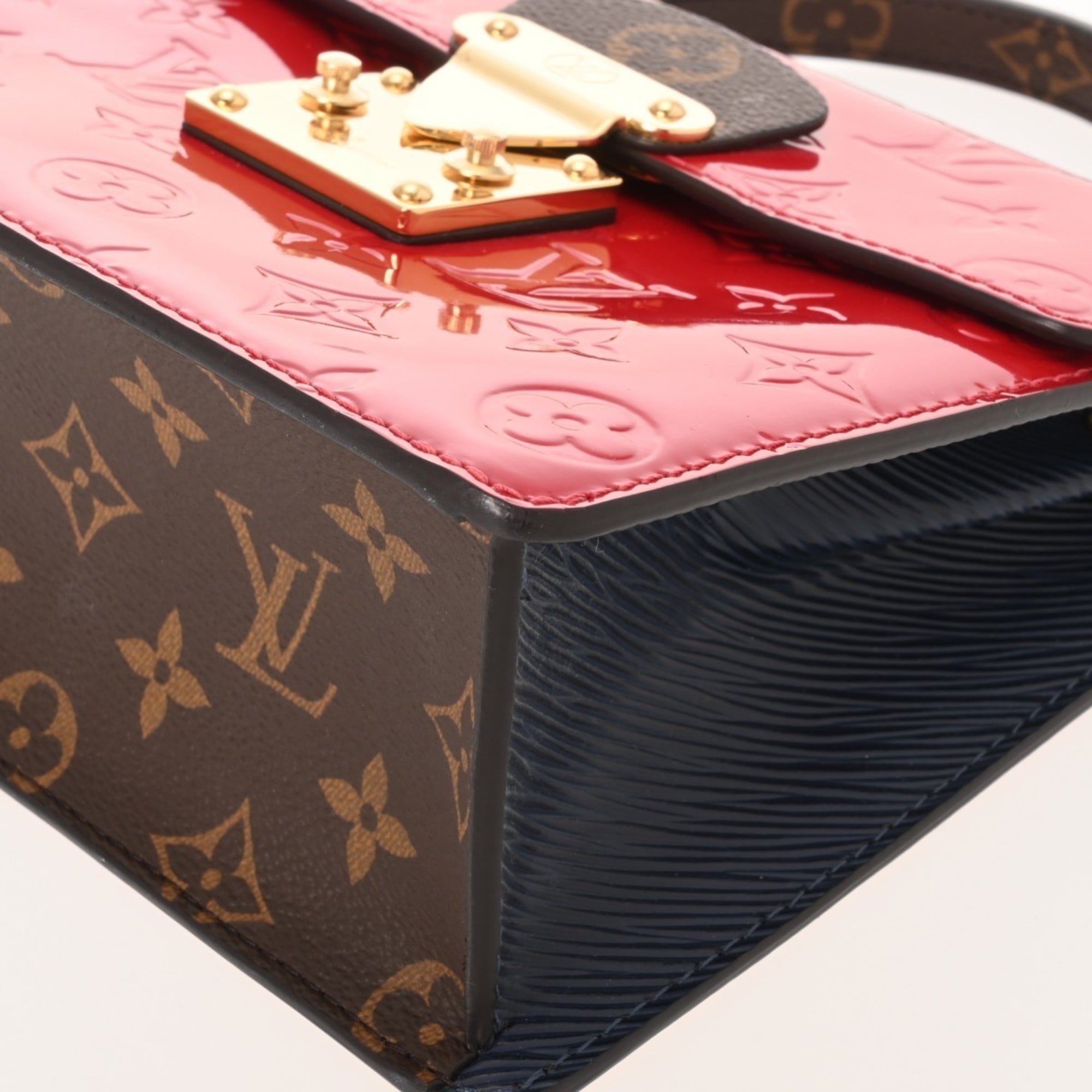 Louis Vuitton Sacrlet Monogram Vernis Handbag (Pre-Owned)